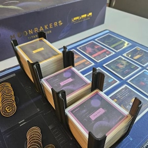 Bandejas de tarjetas cuadradas de 2-1/2" x 2-1/2" para Moonrakers