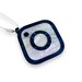 Social Media Tap Keychain: NFC Profile Keychain for Small Business - Etsy