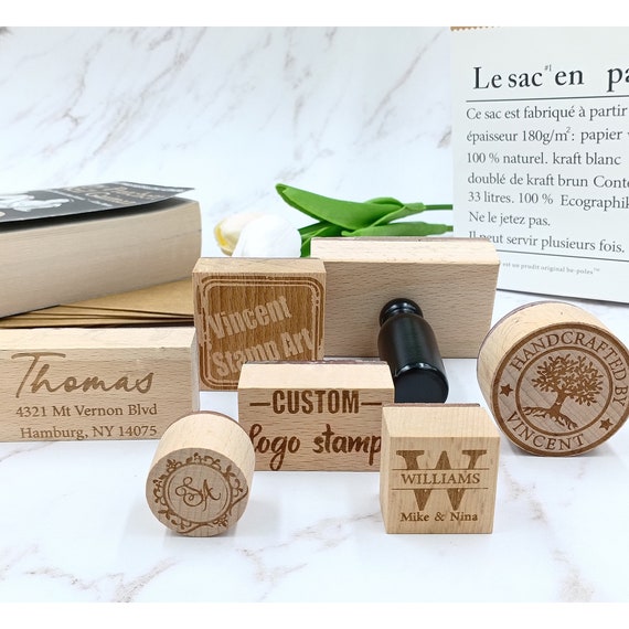 Custom Logo Stamp Personalized Business Packaging Stamps -  Australia