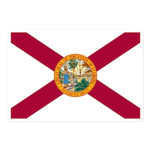 Adesivo della bandiera della Florida