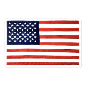 US Flag Sticker
