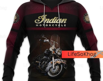 Indian Motorcycles Hoodie, Racing Hoodie, Biker Hoodies, Motorbike Hoodie, Sport Bike Hoodie, Mens Motorcycles Shirt, Motorbike Hoodie