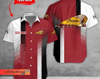 Indian Motorcycles Button Shirt, Personalized Shirt, Motorcycles Racing Shirt For Men, Motorcycles Button Shirt Men, Motorcycles Gifts