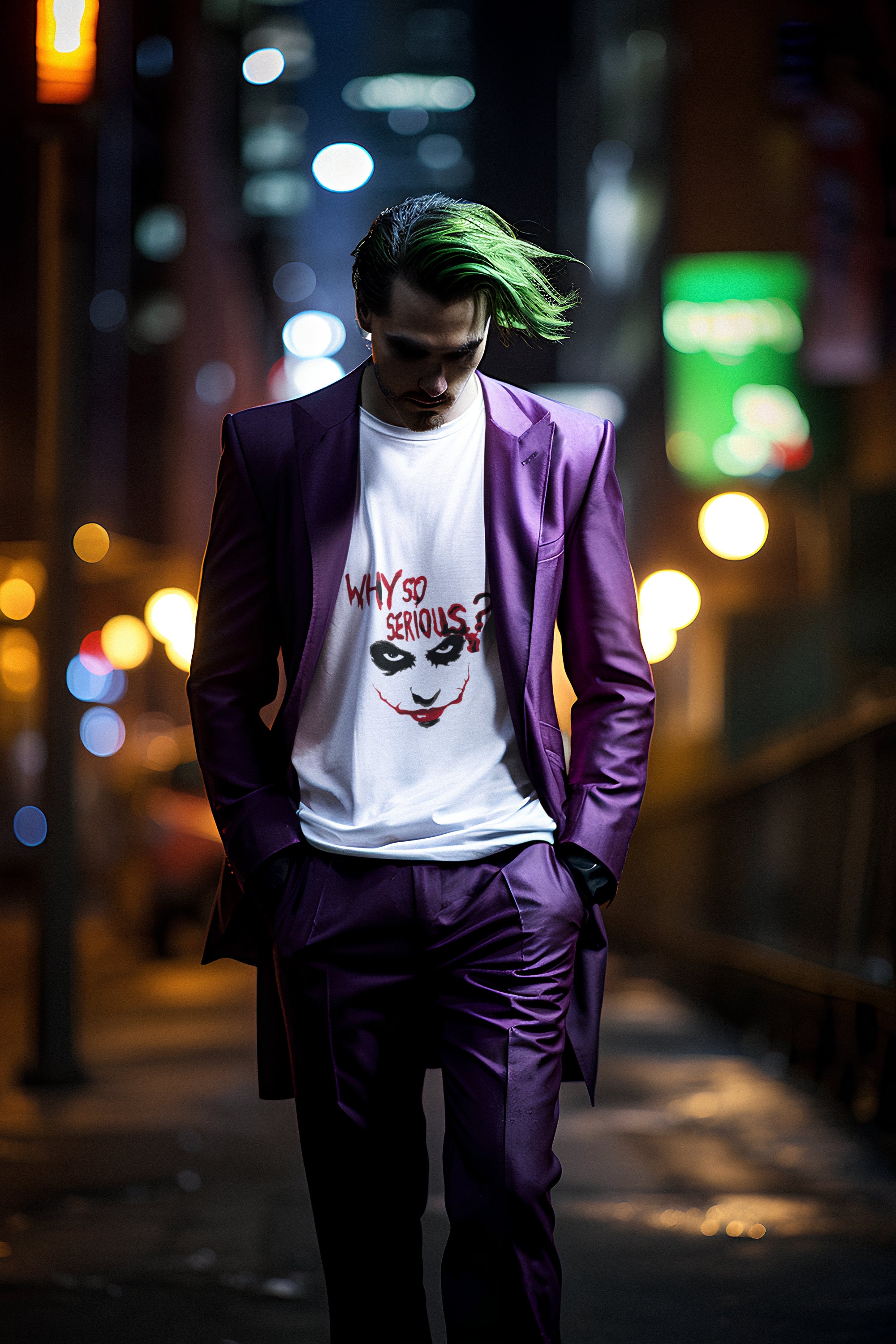 The Joker, Why so Serious T-shirt - Etsy Canada