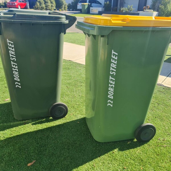 Wheelie Bin Stickers Etsy Australia