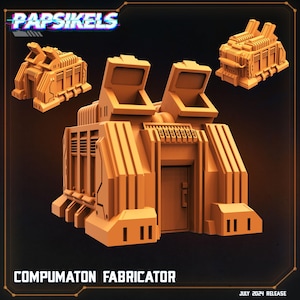 Fabricant Compumaton | Miniatures | Diorama | Papsikels miniatures | Jeux de guerre | Science-fiction