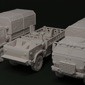 M1078 Lmtv Light Utility Truck | Modern Miniatures.Eu | Wargaming | 28Mm