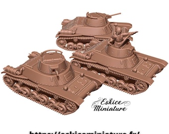 WW2 Japanese Type 98 Ke-ni Tank Set - Etsy