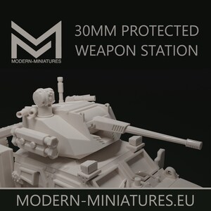 MAT-V 30mm RWS & CPWS | Modern Miniatures.eu | Miniature | Wargaming ...