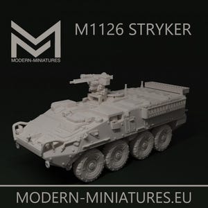 M1126 Stryker Kit | Modern Miniatures.eu | Miniature | Wargaming | 28mm | Modern