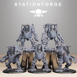 Scavenger Clankers Kit | STATIONFORGE | Miniature | Wargaming | Sci-Fi