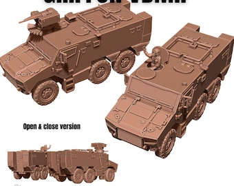 French Griffon VBMR | Eskice Miniature | Miniature | Wargaming | 28mm | Modern | French Military