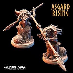 Forest Tribe Goblin | Asgard Rising | Miniature | 25mm