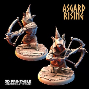 Goblin Sharpshooter | Asgard Rising | Miniature | 25mm