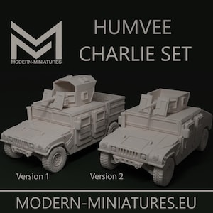 Humvee Charlie Set | Moderne Miniaturen.eu | Miniatur | Kriegsspiele | 28mm | Modern