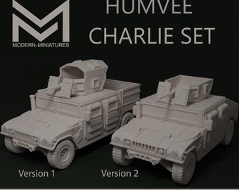 28 mm 第二次世界大戦 - レジンプリント HMMWV ハンヴィー (ハマー H1