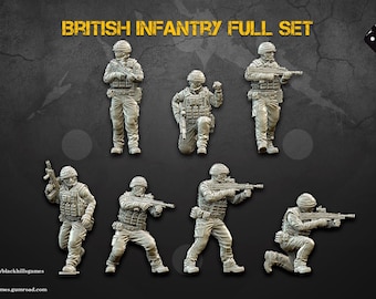 Modern British Infantry | Black Hills Games | Wargaming | Modern | 28mm