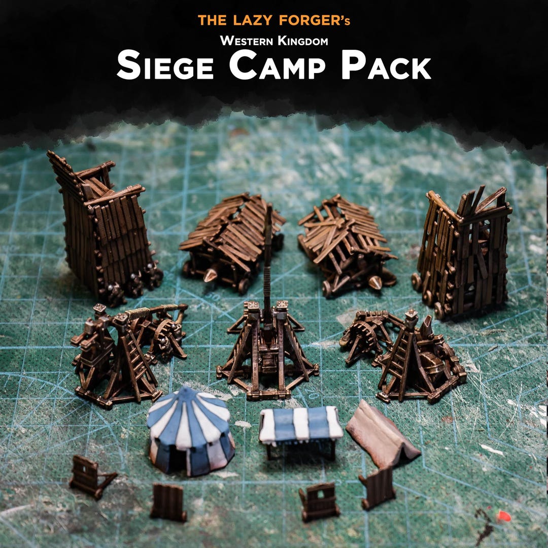 Siege Camp - the Western Kingdom | Battlefield of the Past | the Lazy ...