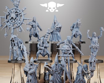 Corrupted Guard Fanatics (Set of 10) | STATIONFORGE | Miniature | Wargaming | Sci-Fi