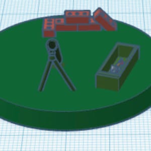 heavy weapons team mortar Printer File-STL File-imperal gaurd-D&D-Warhammer-Tabletop Games-3D Print-Krieg