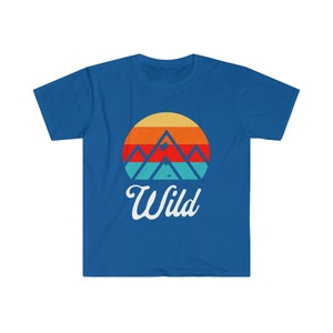 T-Shirt, Mountains, wild, i love the mountains.