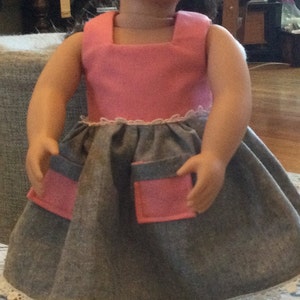 18 inch doll dress