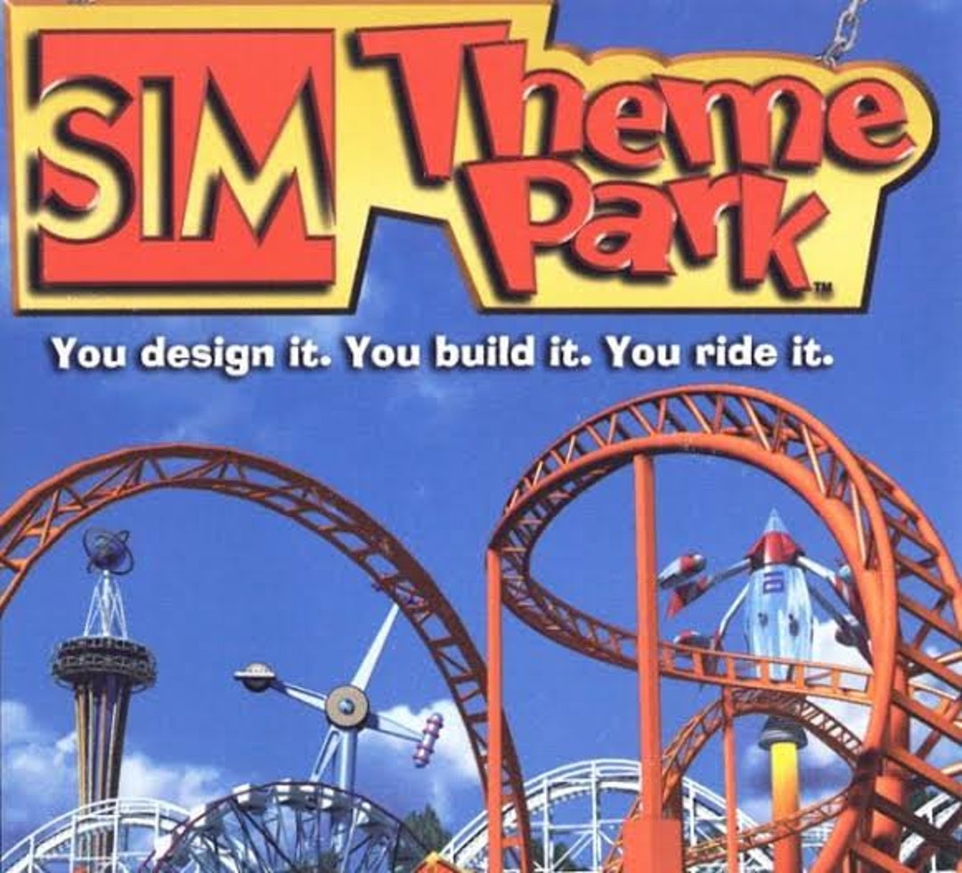 Sim Theme Park PC Game digital Download Etsy Canada