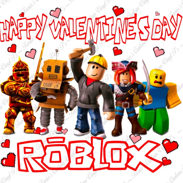 Valentine's day Roblox, Happy Valentines Day Red letters