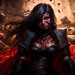 Uitroeien - Vlees en bloed Custom Playmat Artwork (met/zonder zones)