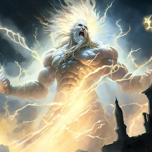 Celestial Cataclysm - Flesh and Blood Custom Playmat Artwork (met/zonder zones)
