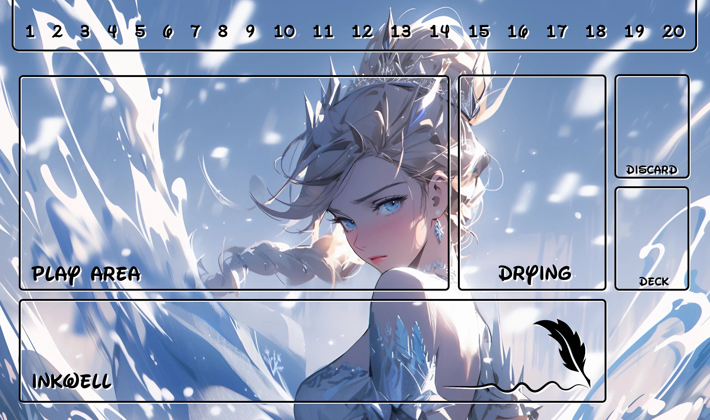 Lorcana playmat elsa - Etsy 日本