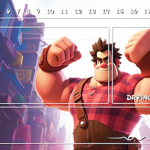 Lorcana Playmat Artwork - Wrecking Guy! (Met/Zonder speelzones)