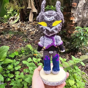 Fanmade Valorant Vyse Agents Crochet Doll Amigurumi, Vyse Character Plush, Vyse Plushies, Vyse Character Crochet Doll