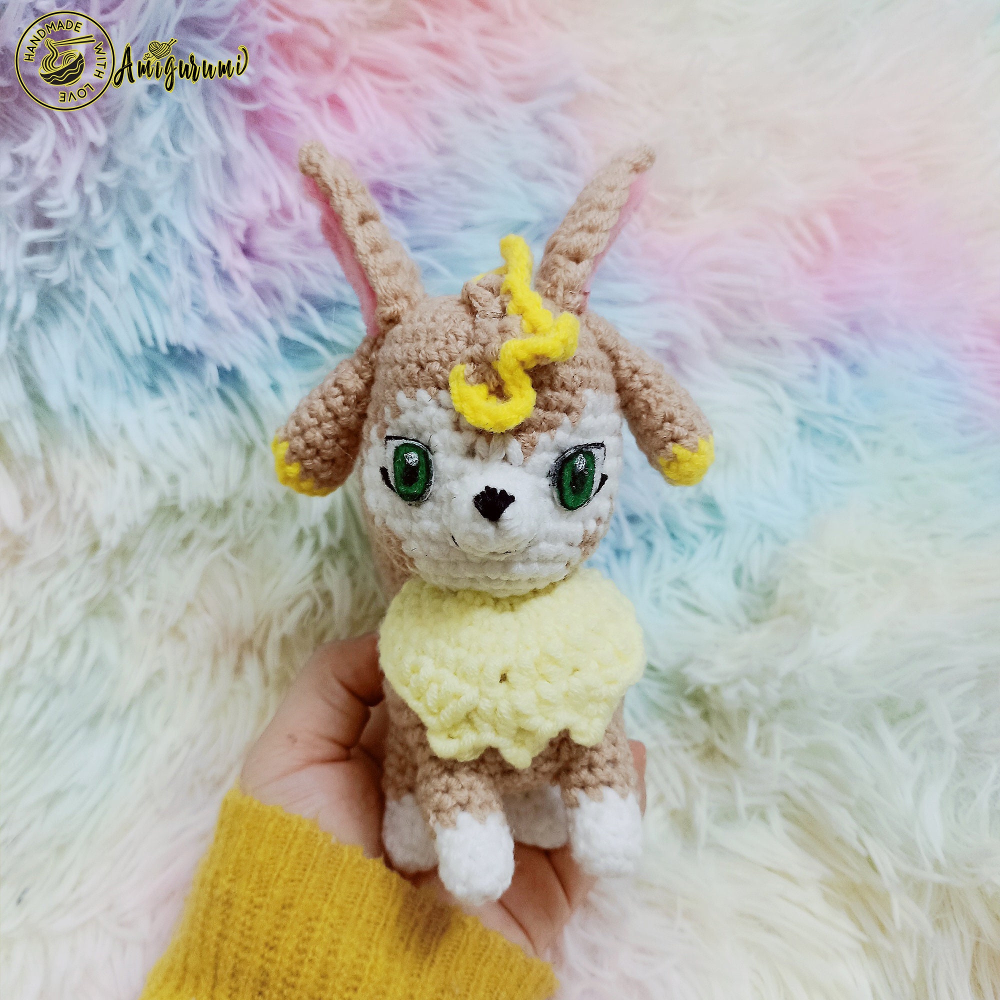 Fanmade Vixy in Palworld Crochet Doll Amigurumi, Vixy Plush, Vixy