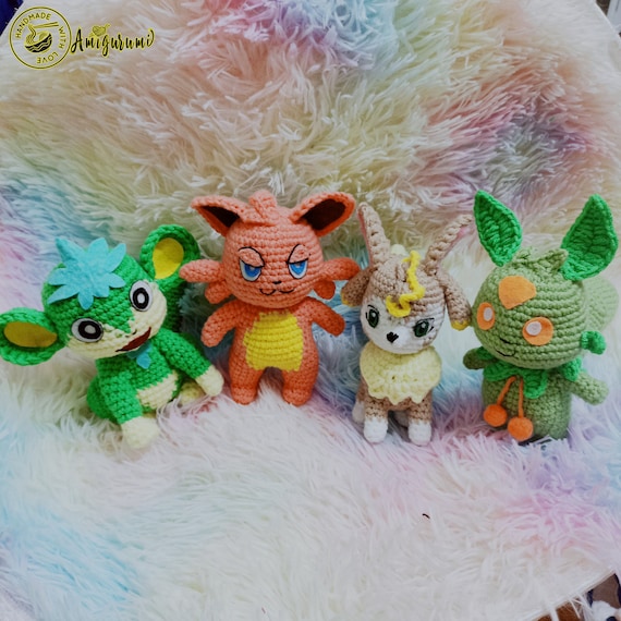 Fanmade Vixy in Palworld Crochet Doll Amigurumi, Vixy Plush, Vixy