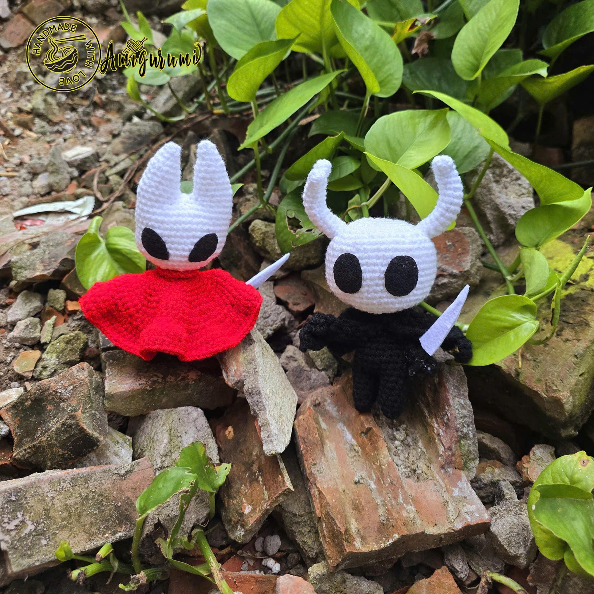 ファンメイド Hollow Knight: シルクソング クロシェ人形 アミグルミ