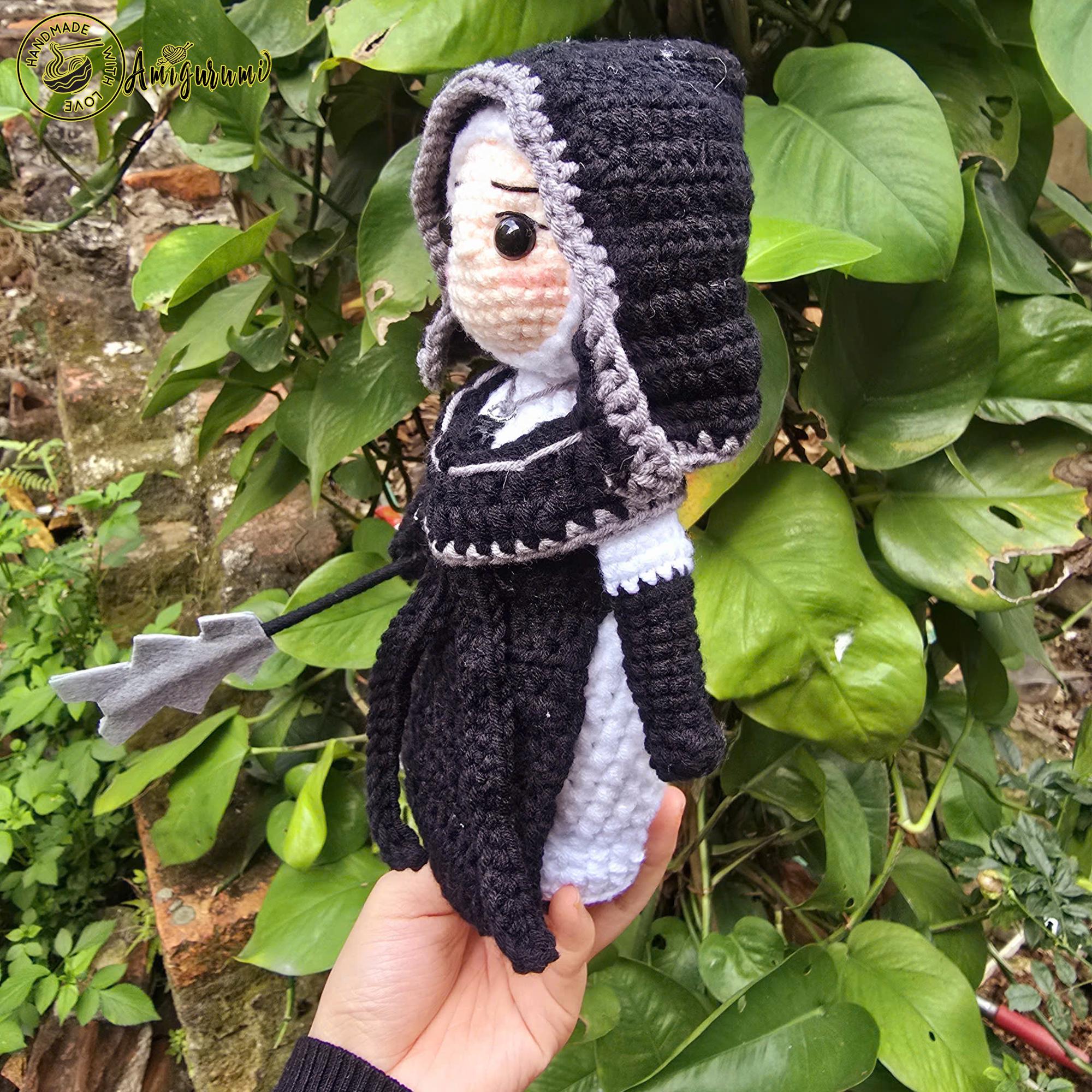 Fanmade Undertaker Elden Ring Nightreign Crochet Doll Amigurumi