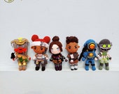 Fanmade Apex Legends Characters Crochet Doll Amigurumi, Apex