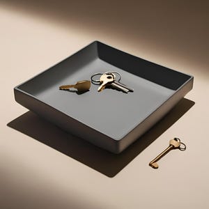 Modern Square Catch-All Tray – Minimalist Organization for Every Space
