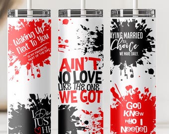 Paar Valentine Tumbler Wrap, PNG für Sublimation, Sofortiger PNG Download, Valentinstag Tumbler, Valentinstag Tasse, Passendes Paar PNG