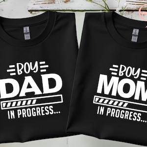 Casal combinando gravidez SVG, maternidade SVG, download digital, Silhouette e Cricut SVG, camisa de casal combinando, download instantâneo, arquivo SVG
