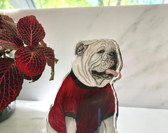 Bulldog Acrylic Art Block