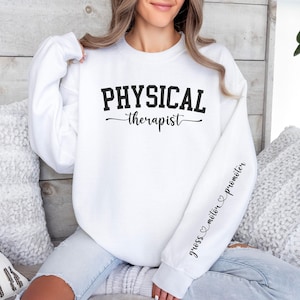 Physiotherapeut Sweatshirt, Physiotherapie Sweatshirt, Gross MotorPromoter, Geschenk für Physiotherapeut, PT Sweatshirt, Geschenk für PT
