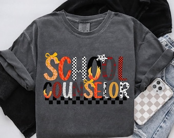 Comfort Colors® School Counselor Shirt,School Counseling Gifts,Mental Health School Shirts,School Therapist Shirts,School Psychologist Shirt