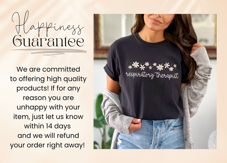 Comfort Colors® Respiratory Therapist Shirt, Pulmonology Tee, Daisy Respiratory Therapy Shirt,Gift For Respiratory Therapist Gifts,RT Tshirt Black
