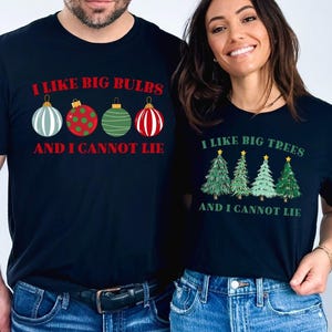 Funny Matching Couples Christmas Shirts,Christmas Couple Shirts, Funny Christmas Shirts,Ugly Christmas Shirts Couple,Group Christmas Tshirts