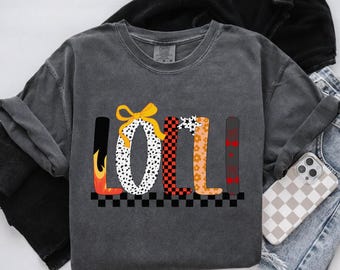 Comfort Colors® Lolli Shirt, Lolli T-Shirt, Retro Lolli Tee, New Lolli Gift, Pregnancy Reveal Shirt, Christmas Gift For Lolli, Grandma Shirt