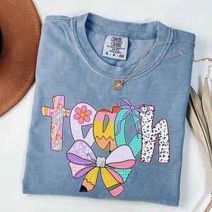 Comfort Colors® Teach Shirt, Cute Teacher Gift, Trendy Teacher Tee, Gift for Teacher, Teaching Shirt, Teacher Appreciation Gift, Teach Tee