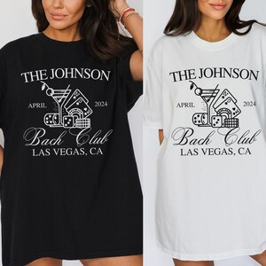 Custom Las Vegas Bachelorette Shirt,Luxury Bachelorette Merch Comfort Colors,Retro Casino Bach Trip Tee,Poker Dice Bachelorette Party Shirts