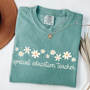 Comfort Colors® Special Education Teacher Shirts, Special Education Teacher Gifts, Sped Teacher Shirt, Autism Teacher Shirt, Sped Shirt Gift